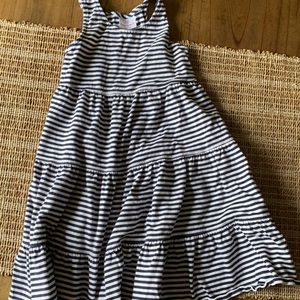 HANNA ANDERSSON stripe dress size 120(6/7)